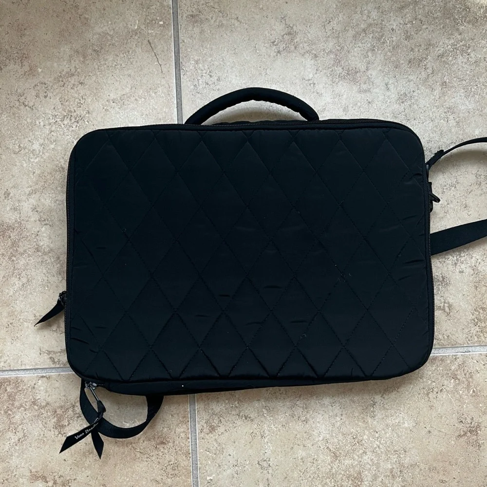 Vera Bradley Black Quilted Bag